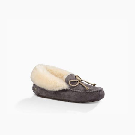 UGG Alena Deep Grey Slippers for Women (BJNH84260)